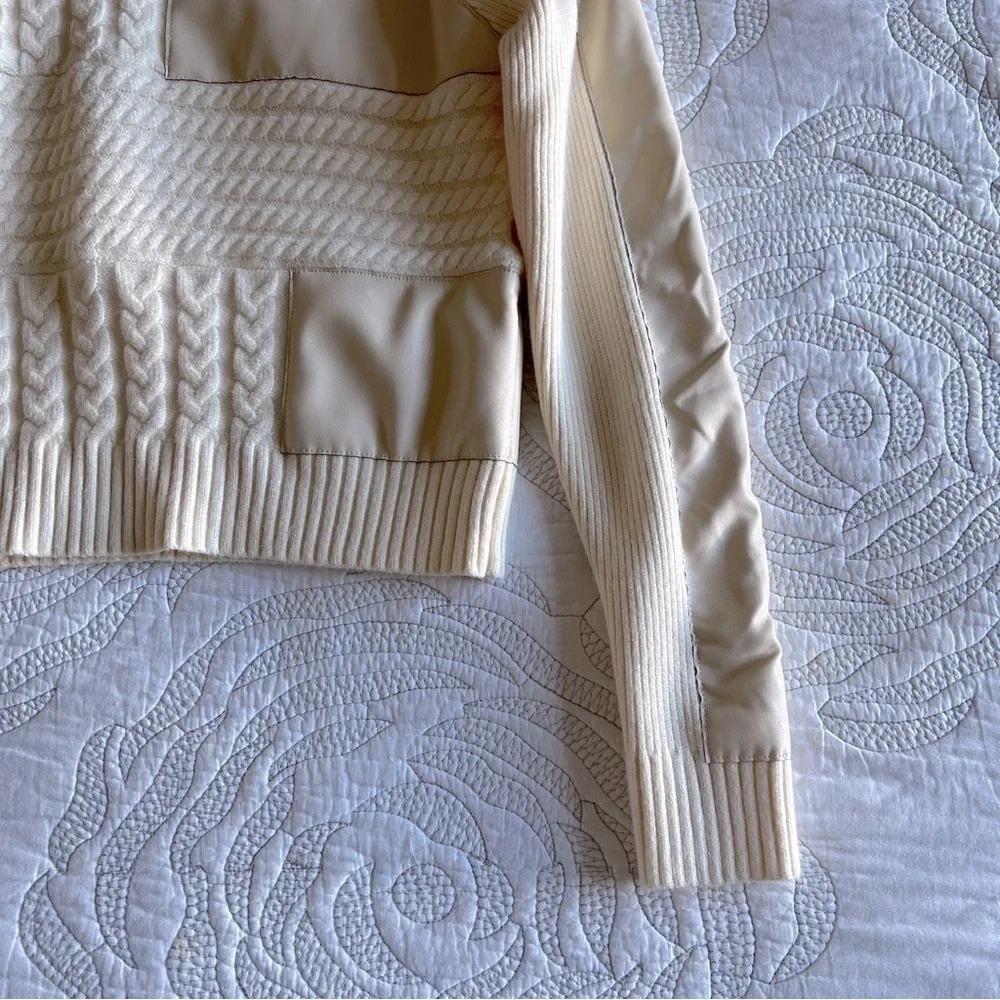Central Park West - Pierce Vegan Sweater (Pullover) in Ivory